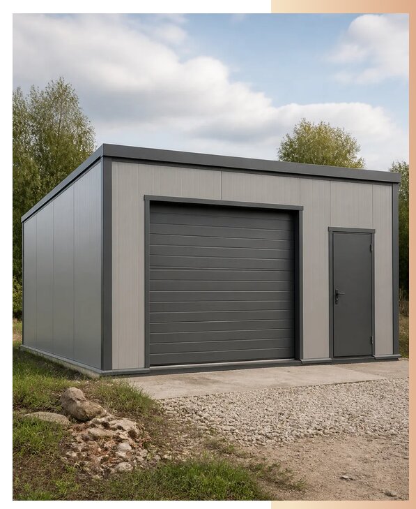 Хозблоки-гаражи для дачи в Кстове по цене от 152760 р. | БытовкаПрофи-Ксв