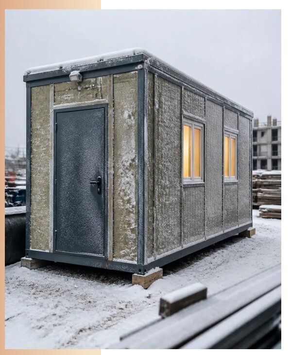 Зимние вагончики для комфортного проживания в Кстове